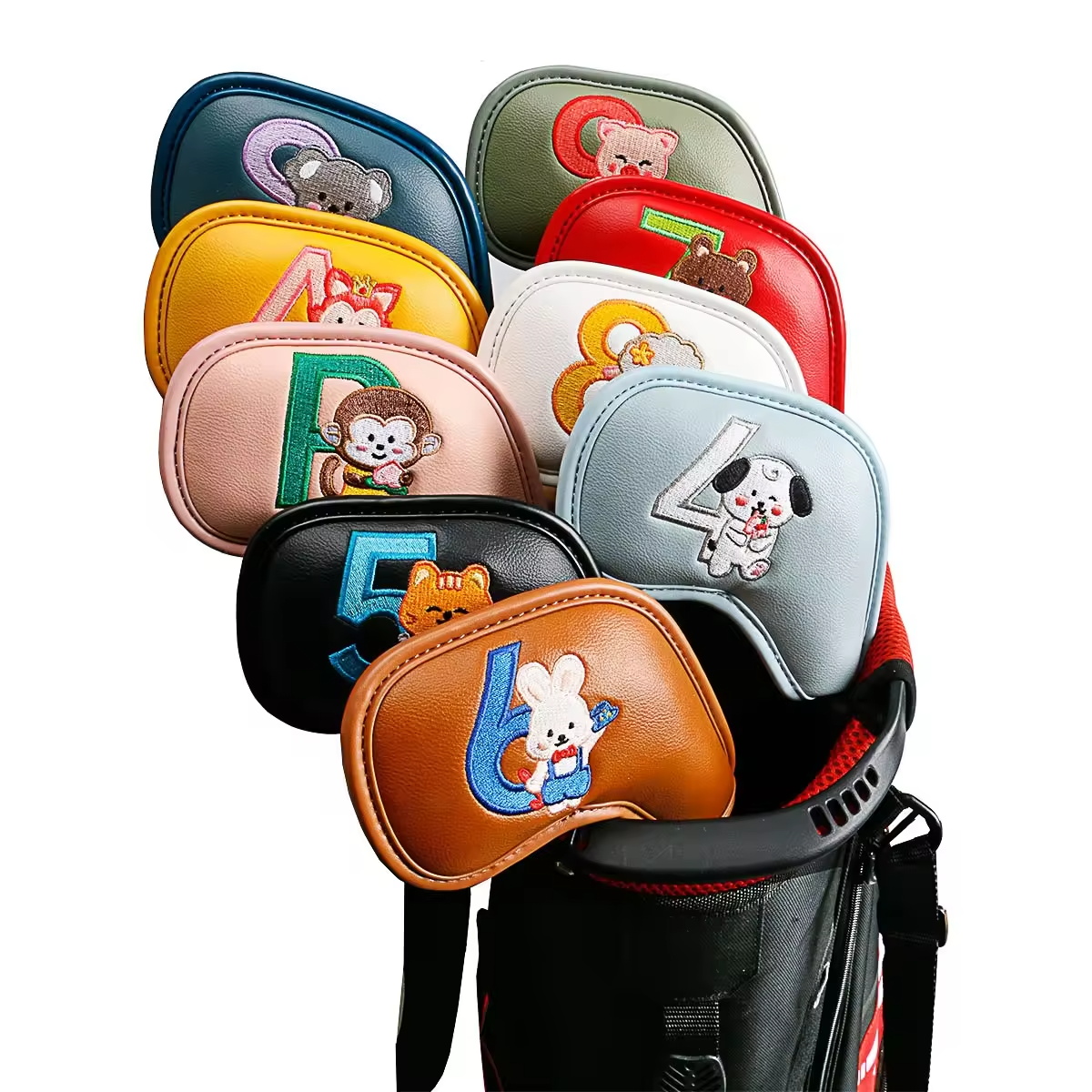Набор из 9 милых чехлов для го – обзор и цена Golf Equipment Storage